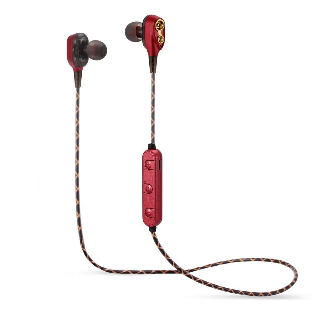 SOONHUA 45 Degree Intelligent Wireless Bluetooth V4.2 Earphone In Ear Waterproof Sports Headphone With Mic For Smartphone Laptop