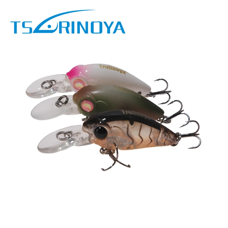 5 шт./упак. Pesca мини-приманка рыболовные приманки Tsurinoya DW39 35 мм 3,8g жесткая искусственная приманка