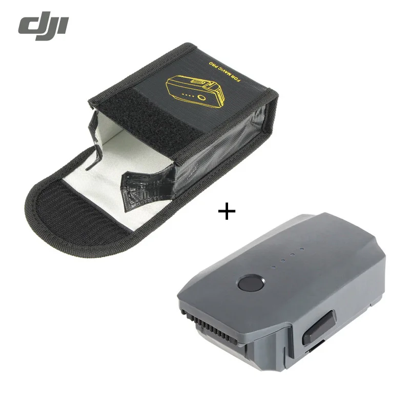 

DJI Mavic Pro RC Quadcopter FPV Drone Spare Part Intelligent Flight Battery 11.4V 3830mAh Lip Battery With Battery Storage Bag