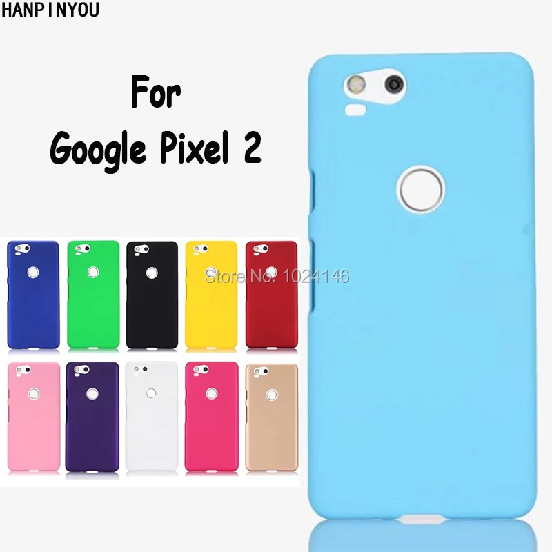 For Google Pixel 2 / pixel2 5.0" New Slim Matte Hard Plastic Protect Case Candy Color Frosted Anti-fingerprint PC Cover Shell |