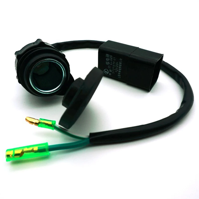 

Motorcycle Bike Cigarette Lighter Power Plug Socket for Kawasaki versys650/1000 versysX300/X650 ninja400/650 with Relay/12V 22A