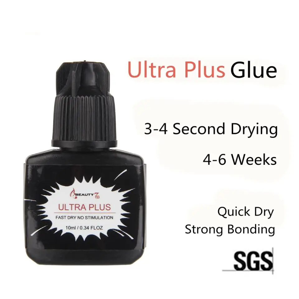 Beauty7 5x/10 мл клей для наращивания ресниц Макияж Накладные ресницы Ultra Plus анти