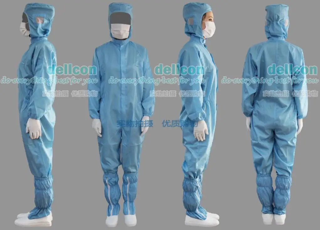 Crown anti static Siamese clothing antistatic smock anti static dusters