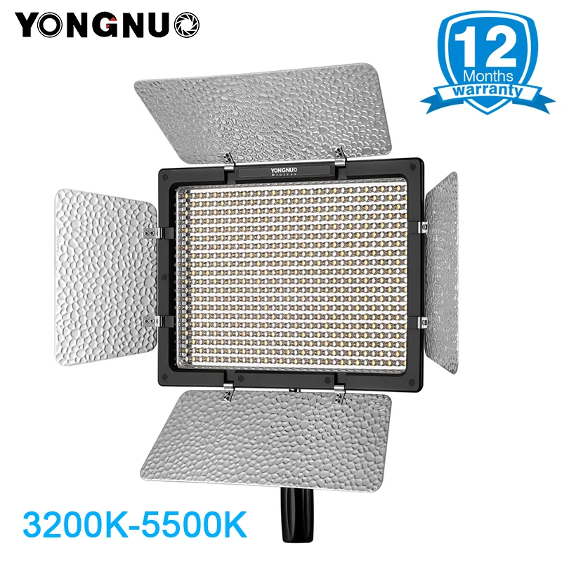 

YONGNUO YN600L YN600 LED Video Light Panel 3200K to 5500K LED Photography lighting with Wireless Remote APP Remote Control