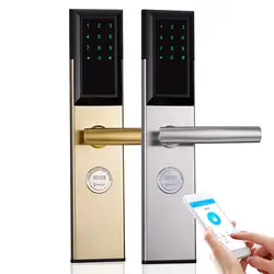 Беспроводной дверной замок, Smart Bluetooth цифровые приложения код на клавишной панели Дистанционный Замок без ключа, пароль Keyless двери дома