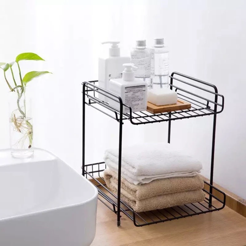 

Double-Layer Tableware Storage Rack Holder Shelf Dish Drain For Kitchen Storage Racks Holders Tools Shelves