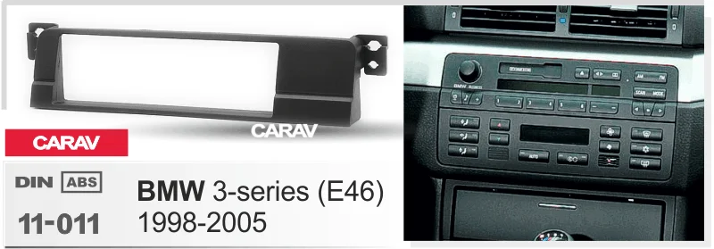 CARAV 11-780 Car Radio Installation Trim Fascia Panel