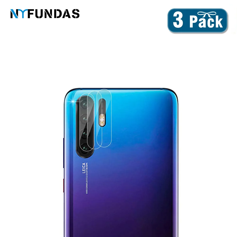 NYFundas 3PCS For Huawei P30 P20 Pro Lite Mate 20 pro lite X Camera lens Protector Tempered Glass Screen film Accessor |