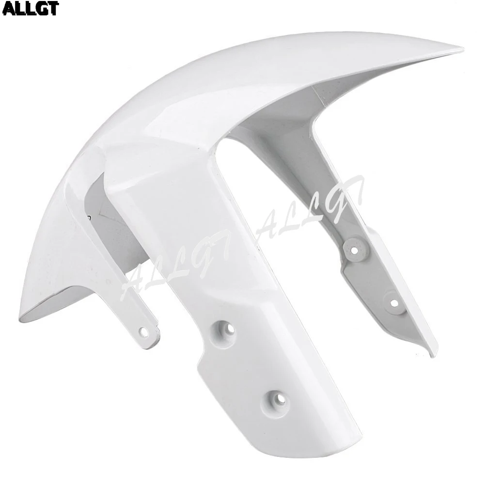 

ALLGT New Unpainted White ABS Plastic Front Fender Fits For Suzuki GSXR 600 750 2006 2007