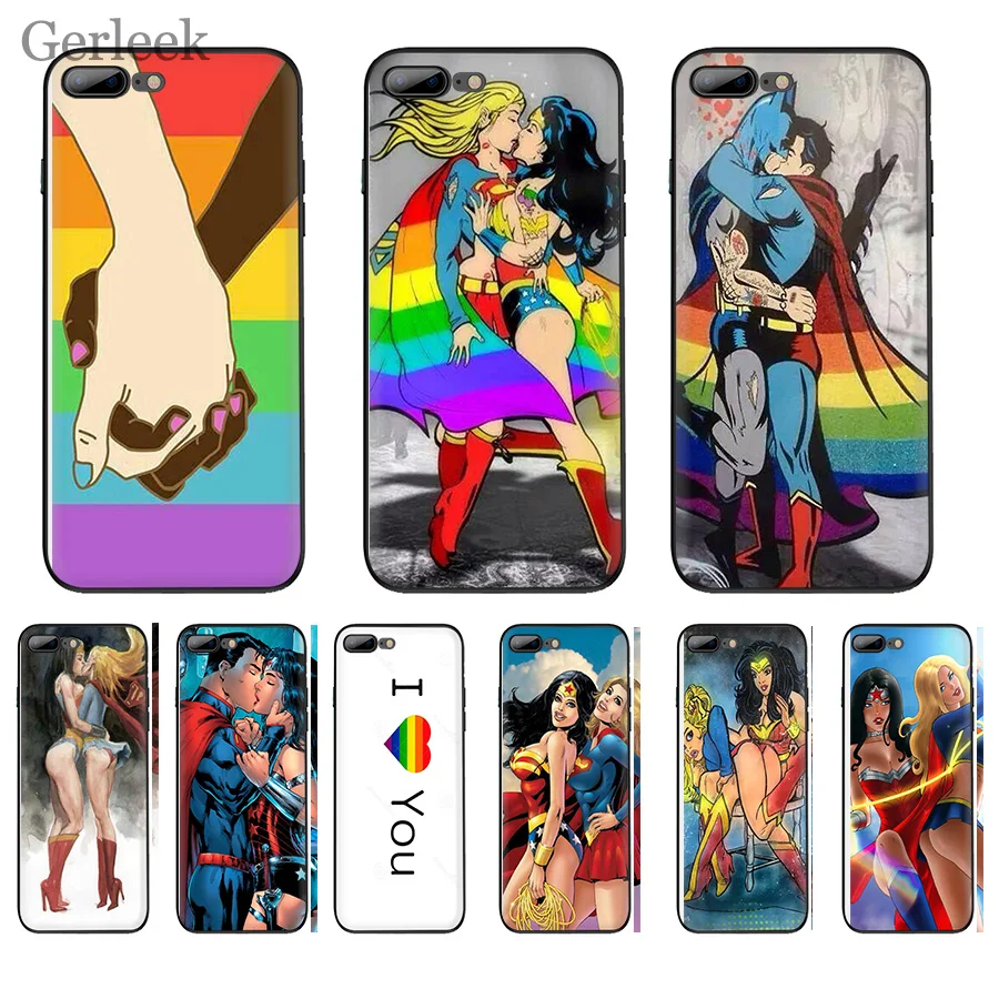 Чехол для телефона геев лесбиянок ЛГБТ радуга iPhone 11 Pro Max 6 6S 5 5S SE XR X XS MAX 8 7