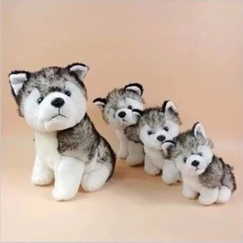 

2015 Hot Stuffed Animals Plush Toys Husky Dog Toy Filler PP Cotton Kids Toys Big Dogs Puppy Plush Doll
