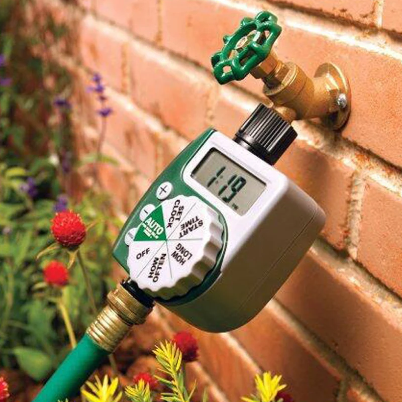 

Garden Watering System Timer Water Timer Irrigation System Controller Jardineria Riego Automatico Temporizador Single Outlet