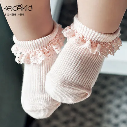 

0-4T Baby Princess Lace Socks Toddlers Kids Short Sock Girls Cotton Socks Baby Girls Dress Infantil Vestido Accessory