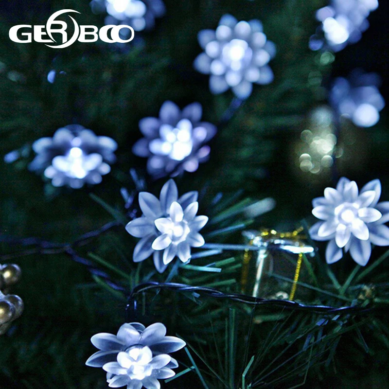 20 LED La Luz Solar Garden String Lights Christmas Lamps KTV Party Decoration Outdoor Waterproof Street Lighting | Лампы и освещение