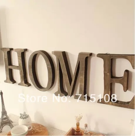 Home Decor Articles aliexpress : buy vintage wooden letter free standing big size Home Decor Articles aliexpress : buy vintage wooden letter free standing big size