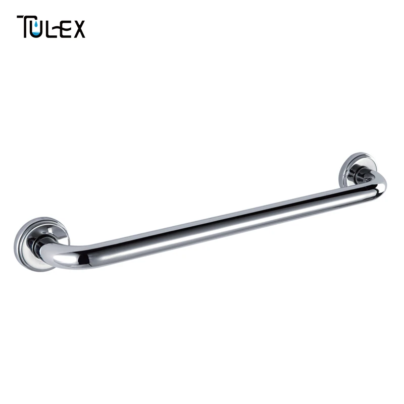 Chrome Polished Bathtub Grab Bars Handrails 304 Stainless Steel Old