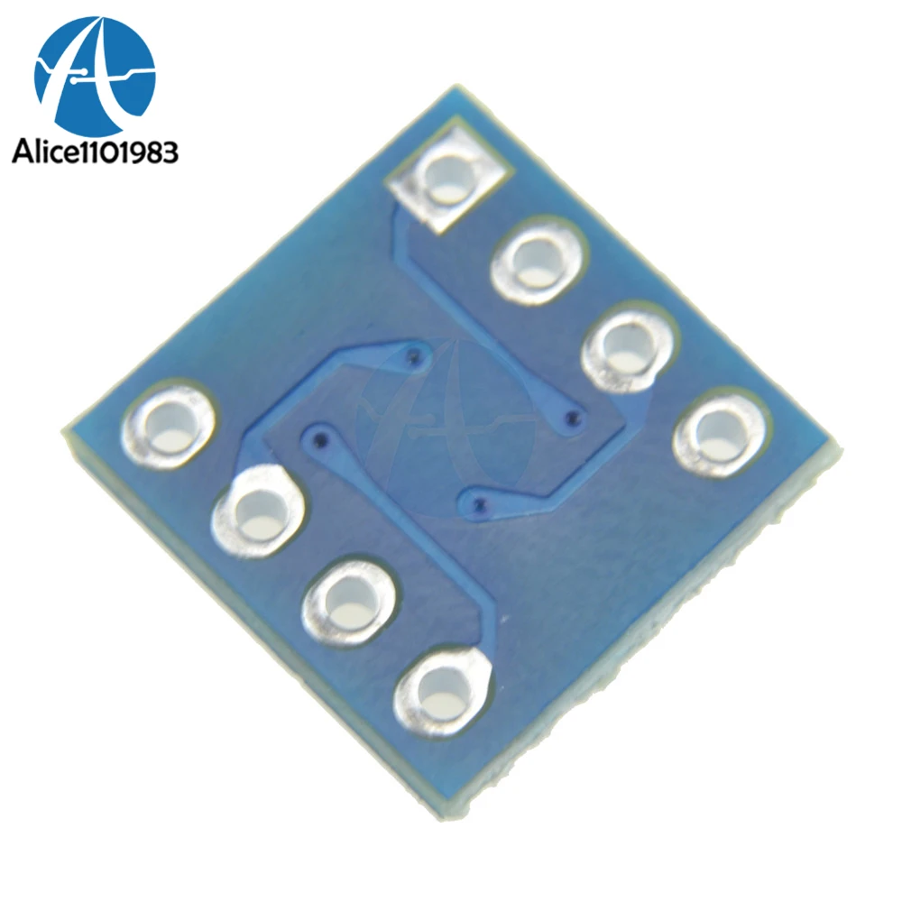 10 шт. SOP8 SO8 SOIC8 К DIP8 Interposer плата адаптер для печатной платы пластина Модуль Шаг ширина 7,62 мм шаг 2,54 мм DIY