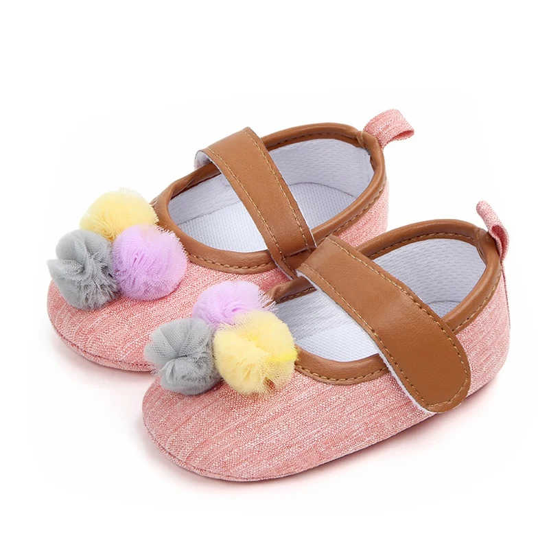 para bebés de 0 a 12 meses Geagodelia Zapatos de bebé antideslizantes con suela blanda zapatos de princesa con lazo 