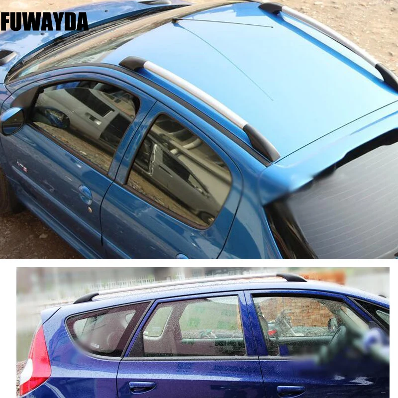 Barra de Bagagem Alumínio para Honda Fuwayda Telhado Rack Trilhos Transportadora Cruz Superior Caixas Liga Apto 2004 2006 2007 2008 2011 2020 1.4 m 17 Caixas e racks p/ telhado