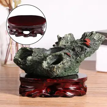 

11.5x7x4.5 Wooden Base Decoration Holder for Teapot Bonsai Jewelry Bracelete Display Small Stone Teapot Bracket Jewelry Display