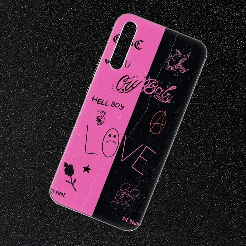 Силиконовый чехол Lil Peep Rap Hip для Samsung Galaxy A80 A70 A60 A50 A40 A40S A30 A20E A2CORE M40 M30 M20 Note 9 8