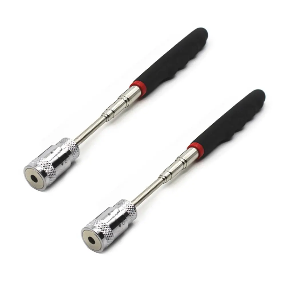 Telescoping Magnetic Pick Up Tool With Led Light The Quick And