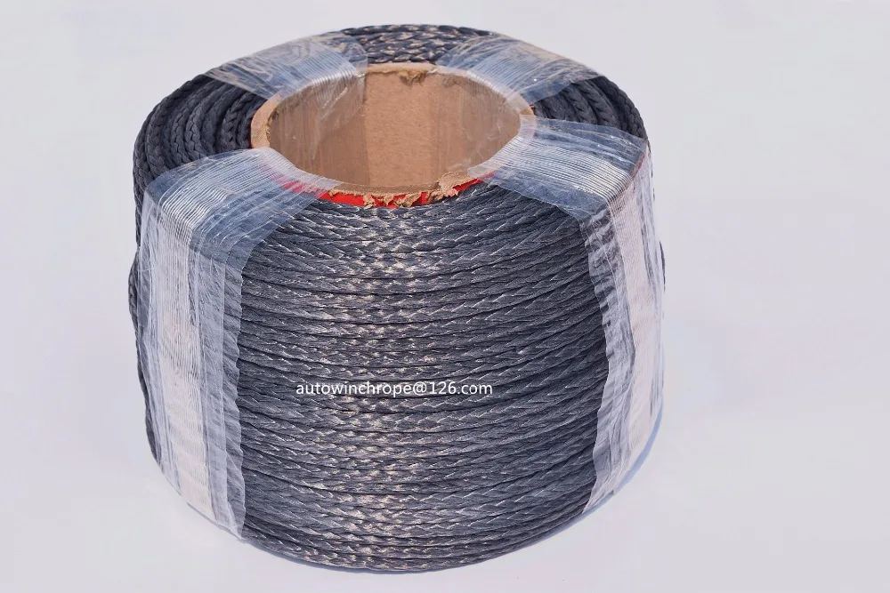 أسود 5 ملليمتر * 100 متر الاصطناعية ونش حبل ، 3/16 \