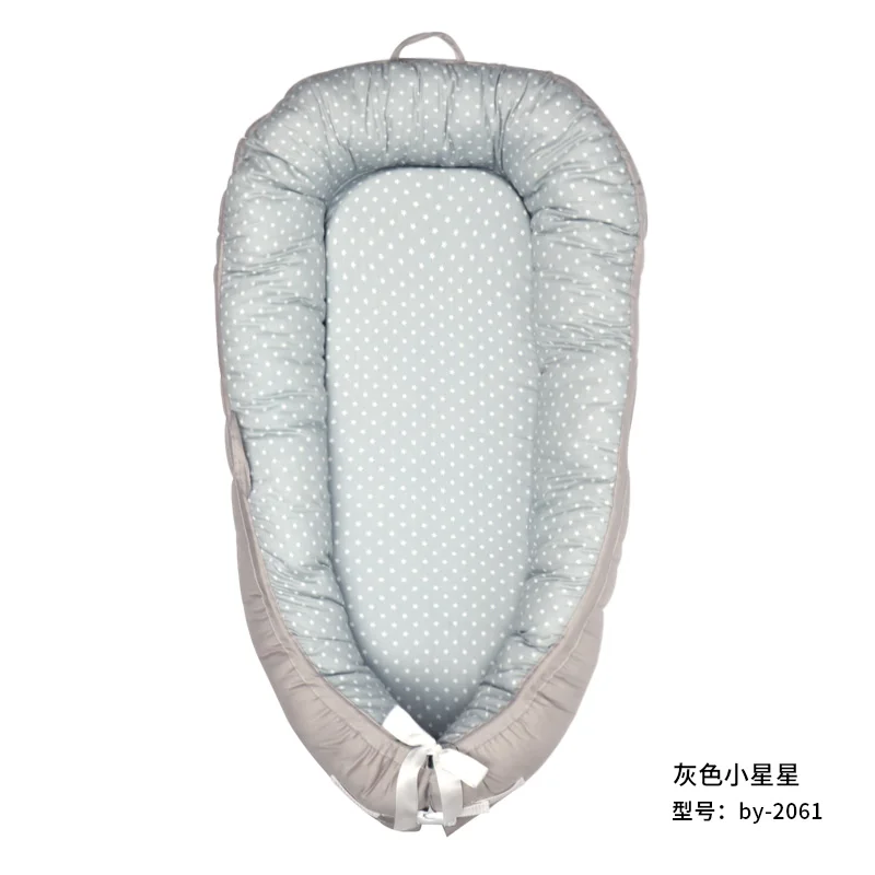 Портативный детский шезлонг-идеально подходит для сна портативный кровать для малыша и кроватки для кровати переход-дышащий гипоаллергенный не - Цвет: 22