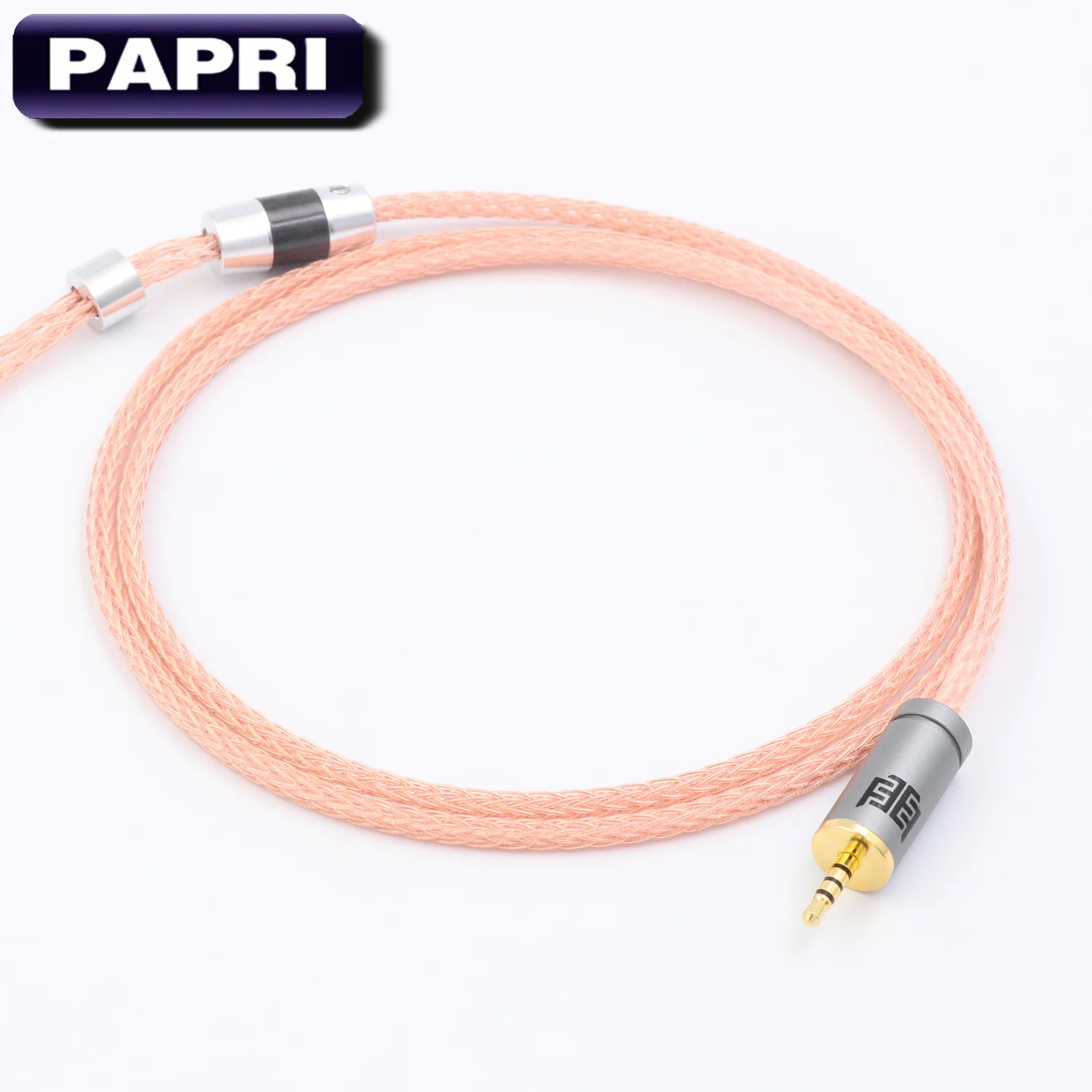 PAPRI 2 5 3 5mm 4 4mm 16 Core OCC Copper Balanced Earphone Cable For Most MMCX 0 78mm Headphone DIY Upgrade Cables