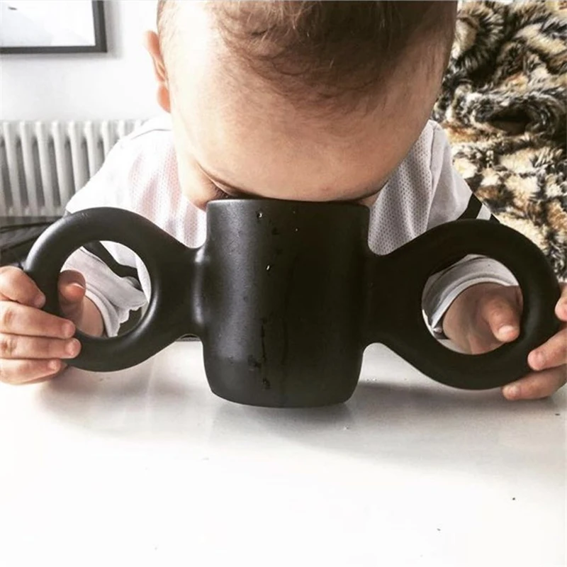 QuickDone -Candy -Color -Mug -Milk -Coffee -Drink -Cup -Instagram -Hot -style -Big -Ears -Baby -Children -Learn -Drink -Cup -Drop -Resistance -Cups -KC1652 (33)