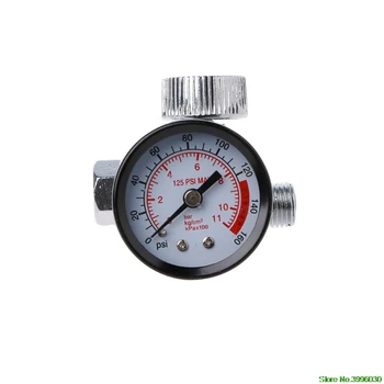 

Pneumatic Air Control Compressor Pressure Gauge Regulating Regulator Valve R06