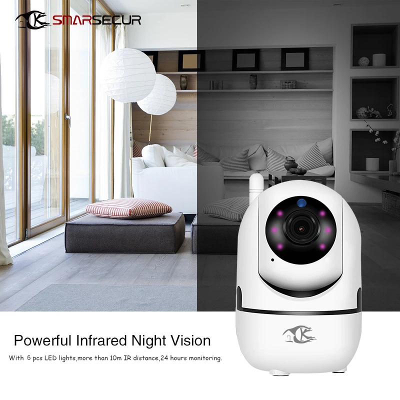 

720P Colud IP Camera Home Security Surveillance Camera Intelligent Auto Tracking Network