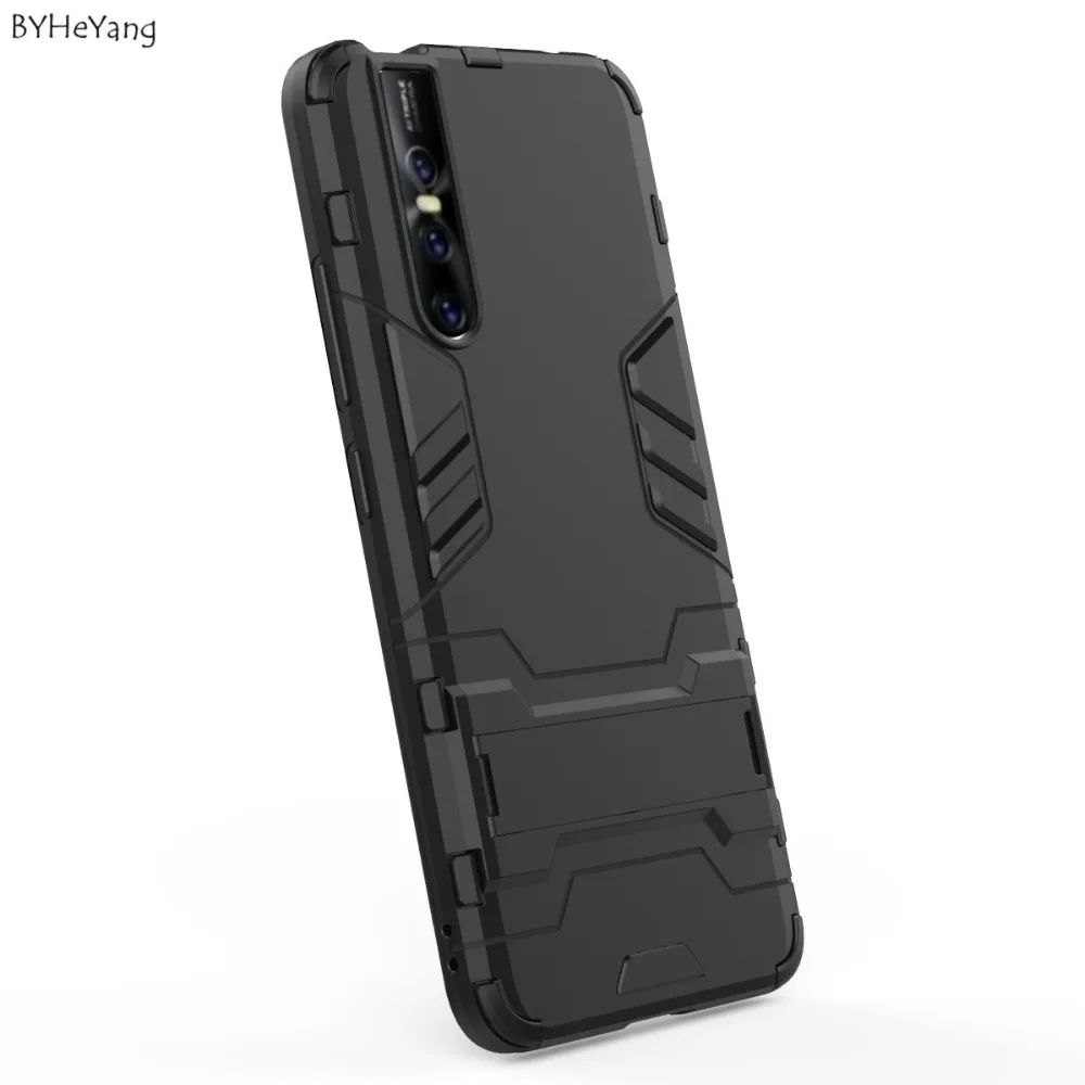 for vivo V15 Pro Shockproof Hard Phone Case for vivo V15 Pro Luxury Hybrid Silicone PC Rugged Armor Case Back Cover On V15 Pro