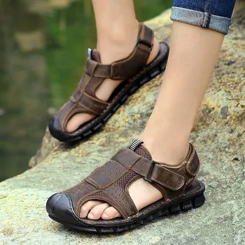 

High Quality Men's Sandals Summer Outdoor Casual Sandals for Male Gladiator Antiskid Fashion Beach Shoes Man Summer Footwear