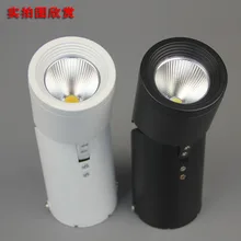 10 Вт поверхностного монтажа светодиодный прожектор AC85V-265V освещение точечная лампа светодиодный потолочный Точечный светильник современный настенный светильник