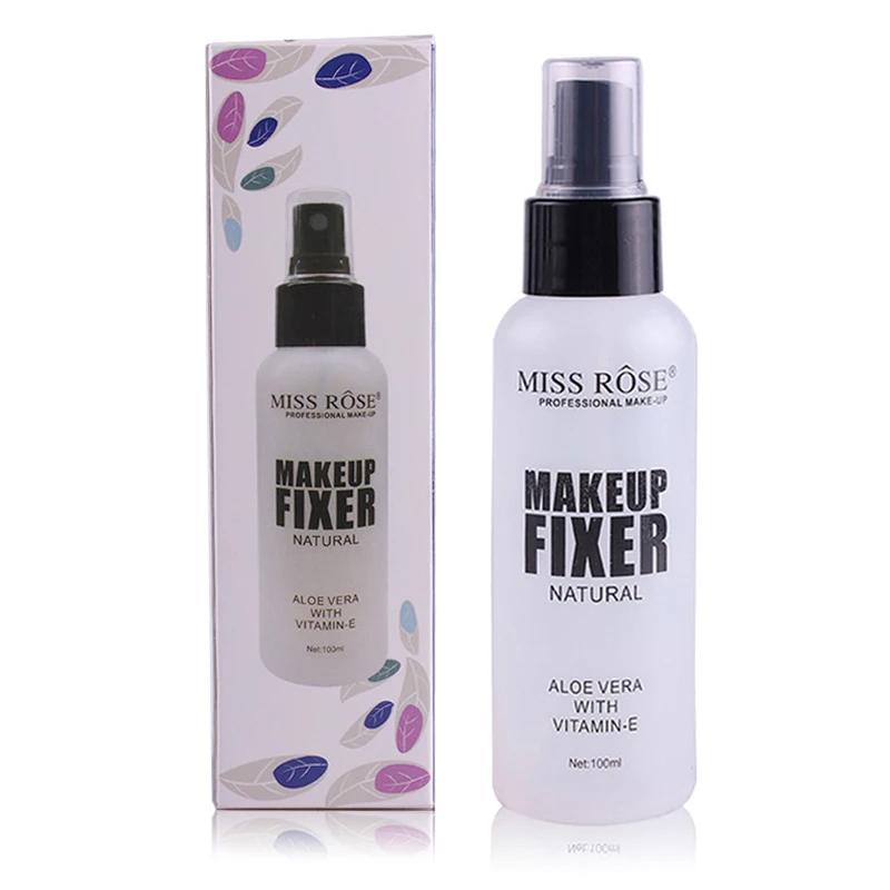 Jual Miss Rose Water 100 Ml Membuat Memperbaiki Foundation Spray Wajah Dasar Primer Matte Minyak Kontrol Tahan Lama Kosmetik maquiagem TSLM1