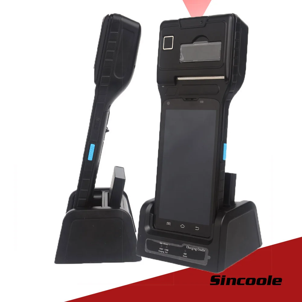 5 بوصة الروبوت الصناعية طابعة يده محطة 1D الباركود ماسحة بناء في UHF RFID 4000 mAh بطارية BT4.0 5 بوصة الروبوت الصناعية طابعة يده محطة 1D الباركود ماسحة بناء في UHF RFID 4000 mAh بطارية BT4.0