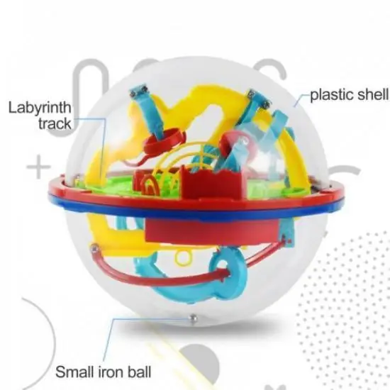 Новинка 3D головоломка магический лабиринт шар 299 уровень Perplexus магический интеллект мраморный шар баланс лабиринт Perplexus головоломка игрушка