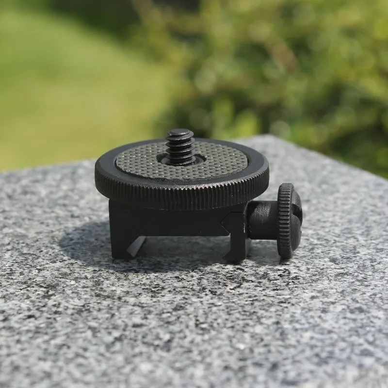 Picatinny Side 20mm 21mm Rifle Gun Rail Tripod Mount For Sony Gopro