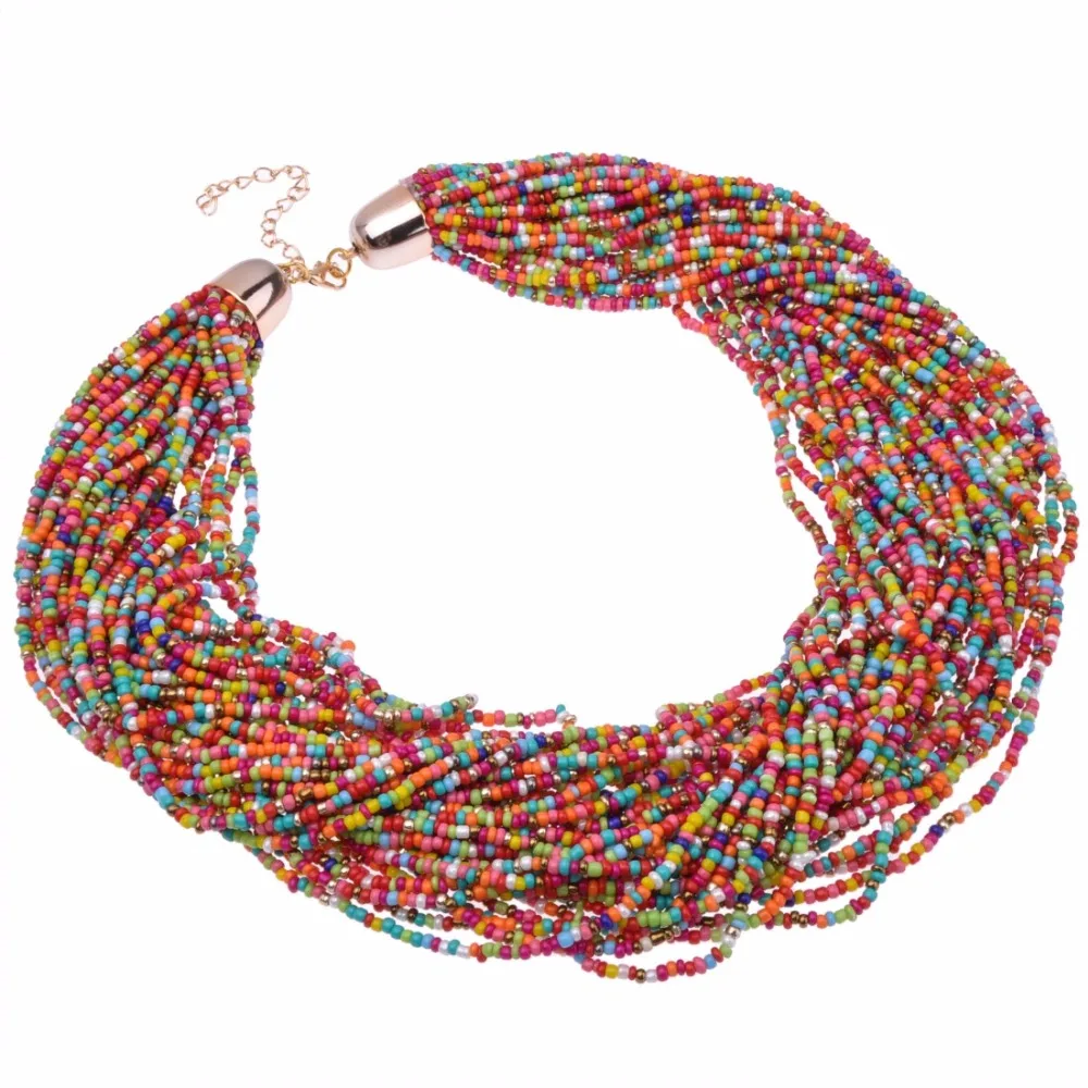 

BK Multi Color Hot Sale Fashion Jewelry Free Shipping Big Bib Statement Earrings Necklace Sets