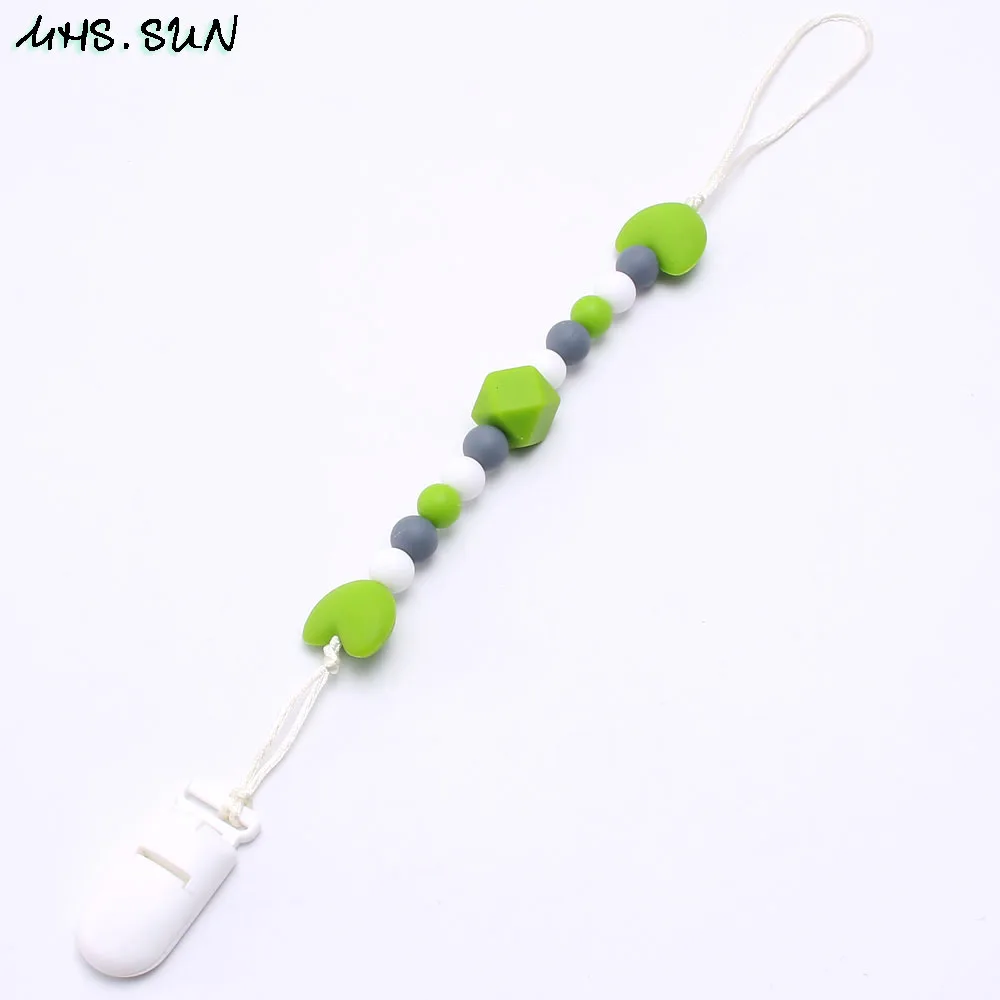 Without teether MHS. SUN детская силиконовая соска с зажимом на цепочке Милая черепаха для прорезывания зубов для новорожденных Жевательная Прорезыватель для зубов держатель на цепочке для кормления ювелирные изделия - Окраска металла: Without teether