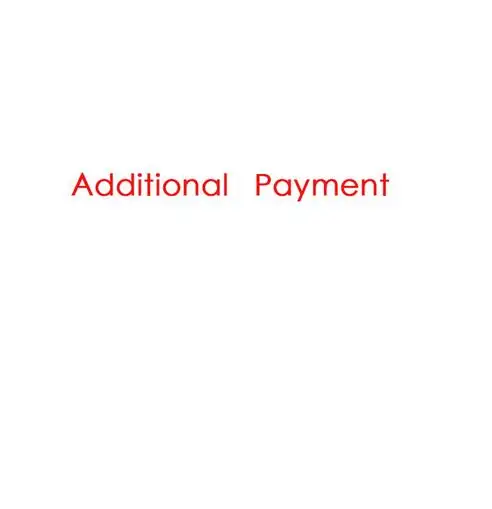

Special Link Additinal/Extra Pay for your order