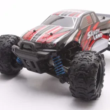 RC автомобилей 2.4 ГГц Рок Гусеничный ралли 4WD грузовик 1:18 Весы off-road race автомобиля Багги электронные rc модель игрушки 9300-красный