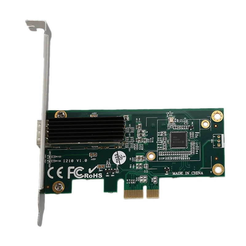 Сетевая карта для Intel I210 чип 1G Gigabit Ethernet/Сетевая карта (NIC), один порт RJ45, PCI Express 2,1X1