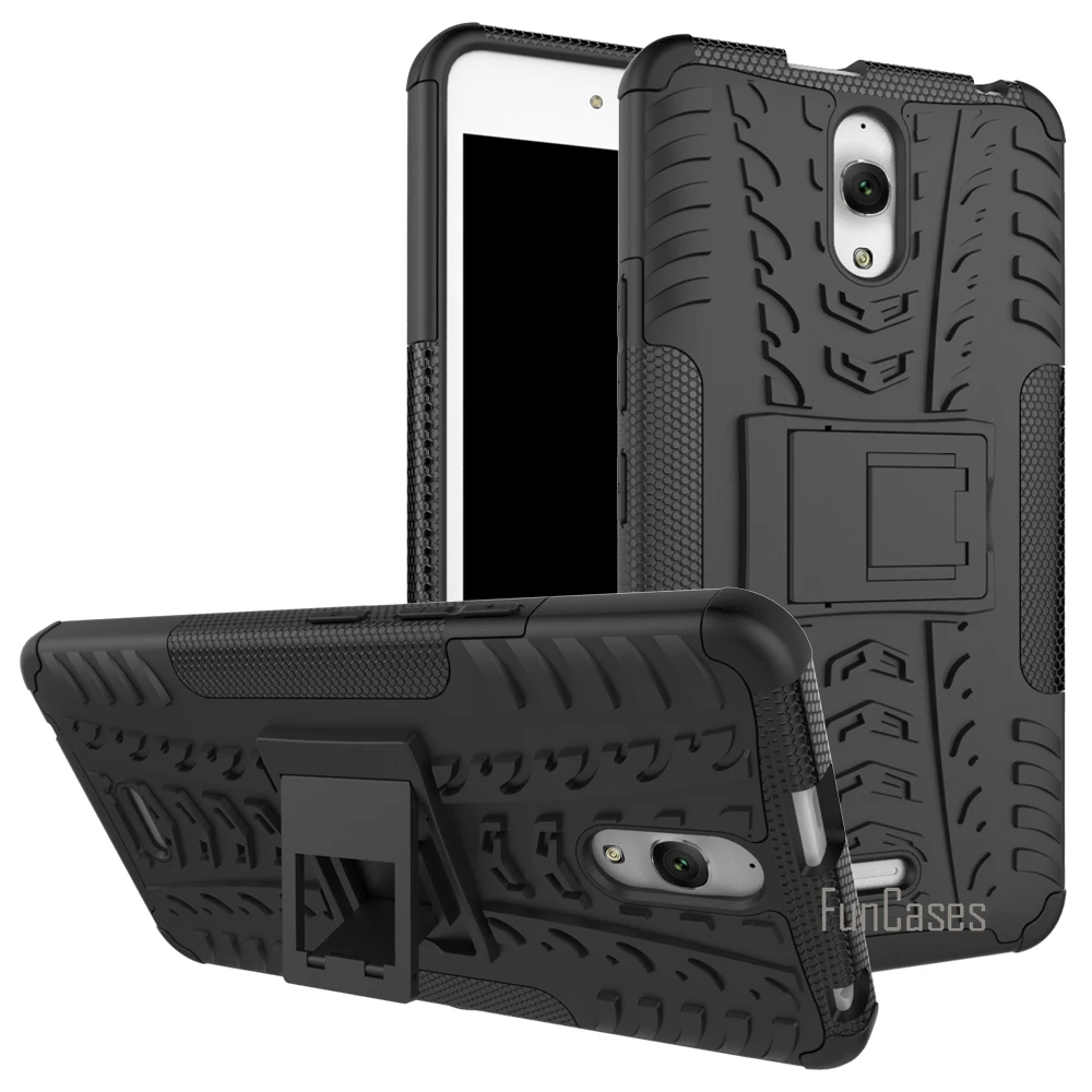 

For Alcatel Pixi 4 (6) 3G 8050D Case 6.0inch Hybrid Kickstand Dazzle Rugged Rubber Armor PC+TPU Stand Function Shockproof Case