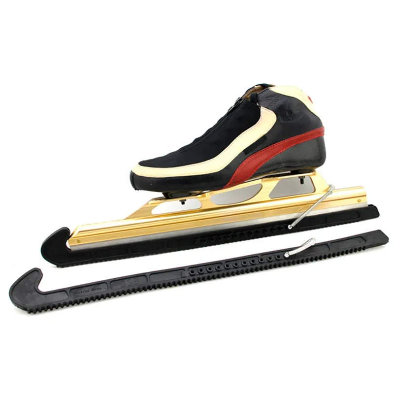 

1 Pair Soft 45cm Plastic Ice Hockey Figure Skate Blade Guard Cover Protector For Hockey Skates Figure And Ice Skates#290823