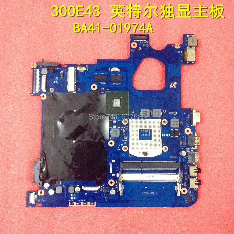 For SAMSUNG NP300E43 Laptop font b motherboard b font BA41 01974A 100 Tested