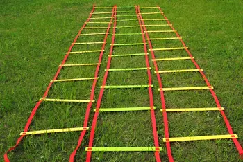 

Wholesale 5m Football Training rope ladder Soccer pace training Physical agility ladders