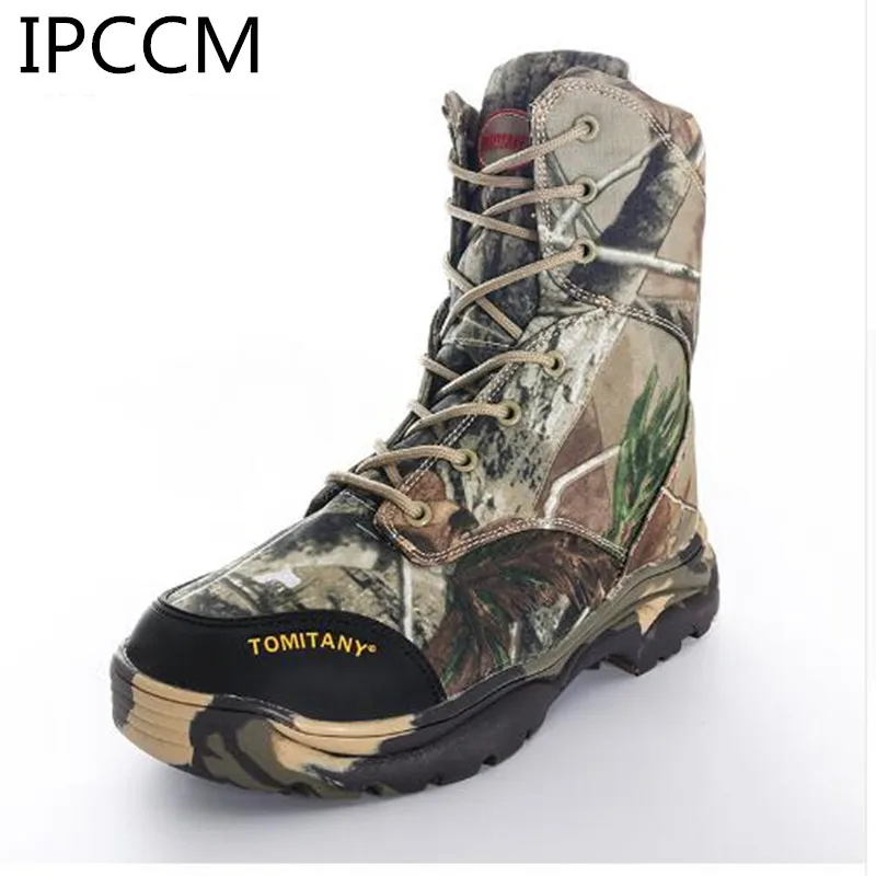 

2019 New Hot Men's Winter High Fashion Fashion Warm Cross Strap Waterproof Non-slip Wear-resistant Flat XL Work Boots