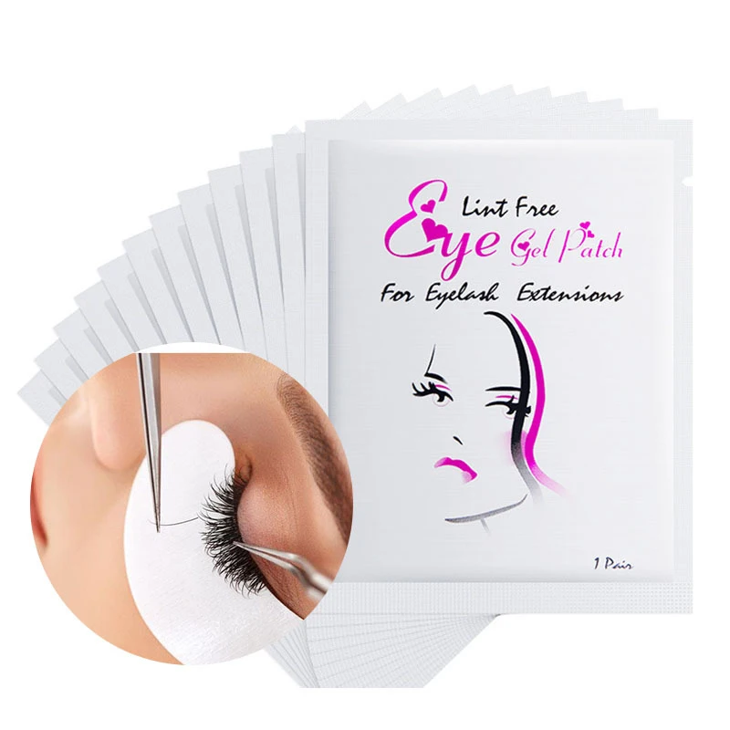 

50/100 Pairs Eye Patches Eyelash Under Eye Pads Lash Eyelash Extension Patches Eyes Mask Sticker Eyes Care Sleep Masks TSLM1